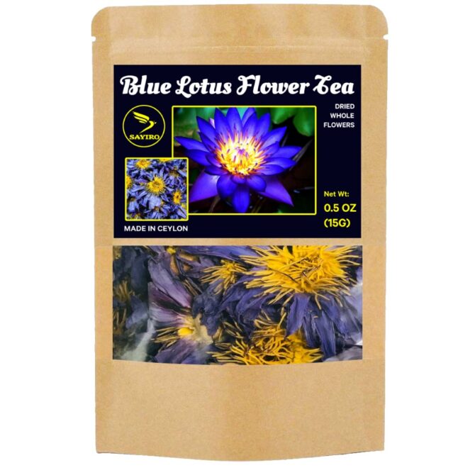 SAYIRO Blue Lotus Herbal Tea (Flowers)