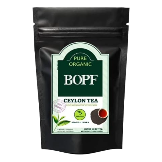 Ceylon Tea Pure BOPF Black Tea Made in Ceylon Original Number 1 Best Tea - 7.05oz (200g)