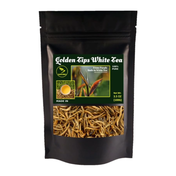 Golden Needles White Tea Golden Tips Ceylon Tea