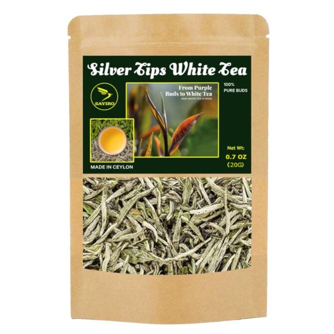 Silver Needles White Tea Silver Tips Ceylon Tea