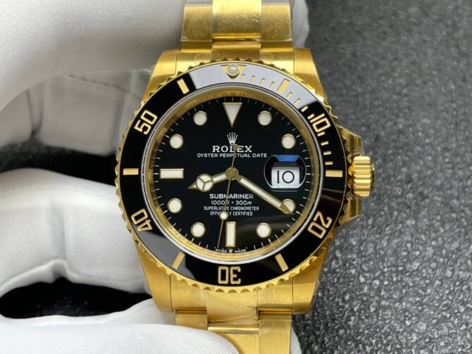 RLX Submariner Date Black Dial Yellow Gold (VSF)