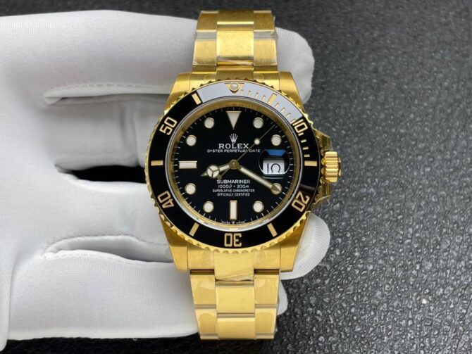 RLX Submariner Date Black Dial Yellow Gold (VSF)