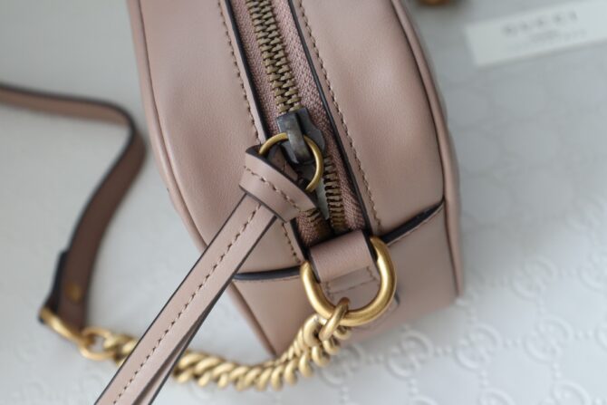GG Marmont Leather Chain Shoulder Bag (SCG)