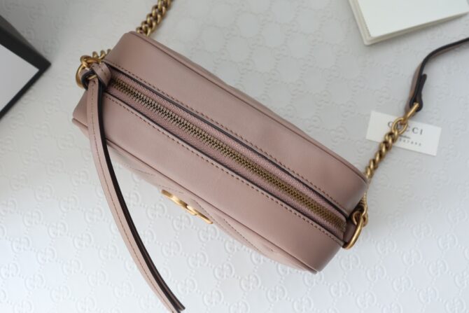 GG Marmont Leather Chain Shoulder Bag (SCG)